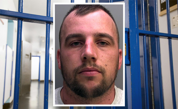 A custody photo of dangerous and disqualified driver Bobby Parr