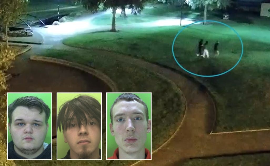 Brandon Seaton-Gray, Brandon Cross and Mckye Catton have been jailed