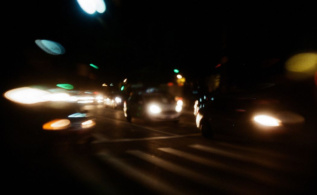 traffic at night