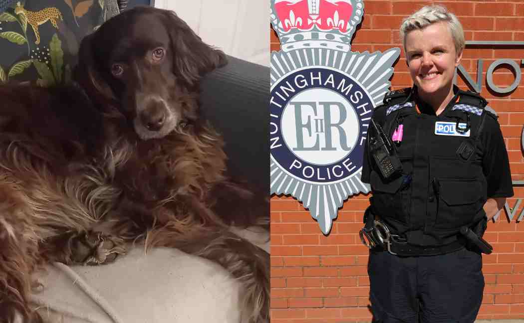Rosa and Sgt Kate Taylor
