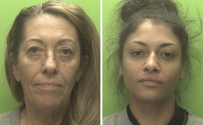 Julie Faulkner and Elisha Faulkner