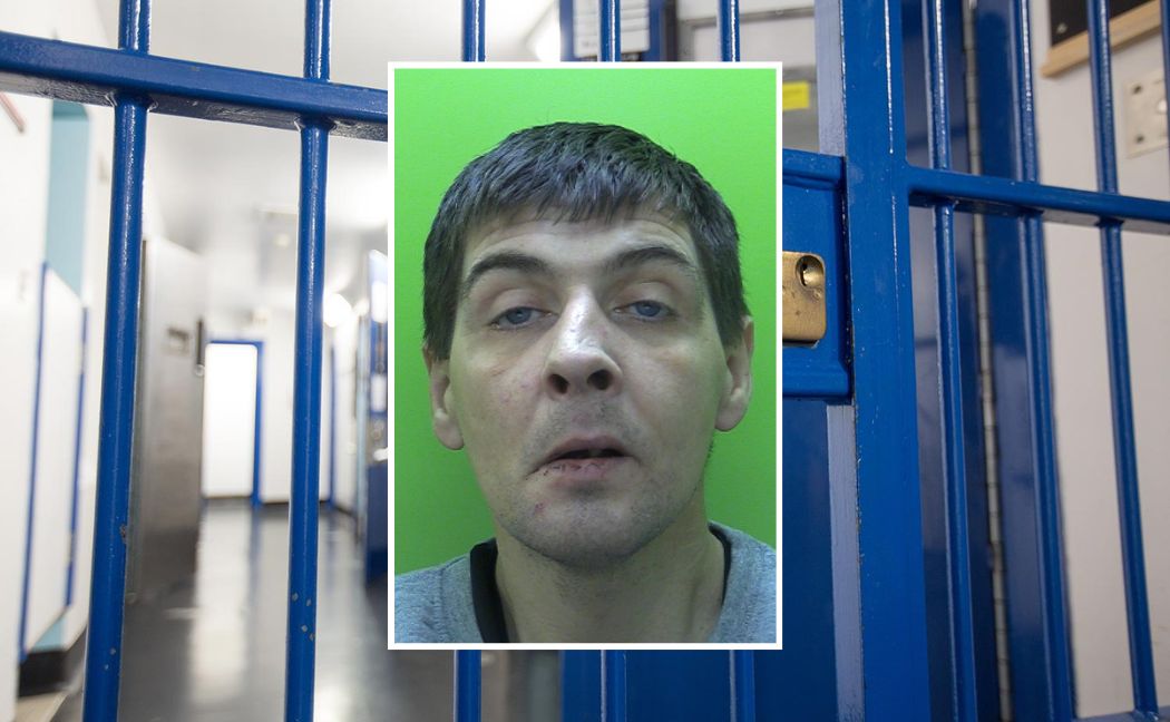 Man jailed after dangerous 70mph police pursuit through residential streets Steven Ball custody.jpg