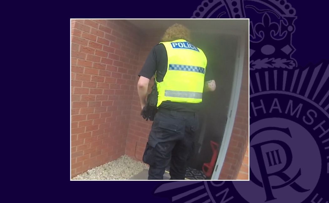 Officers enter burning property to save woman's life 