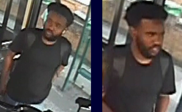 Images of a man police want to identify after a woman was sexually assaulted on a bus