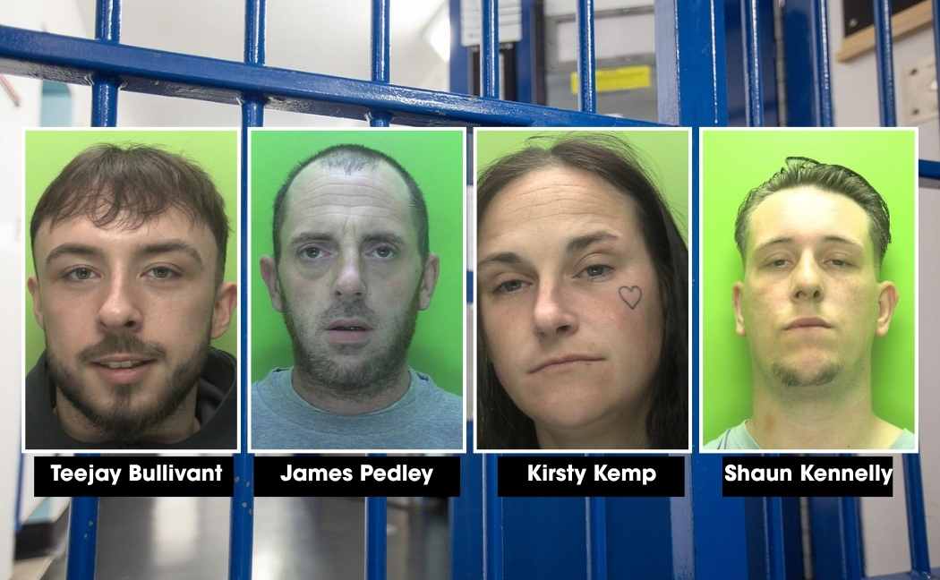 Some of the knife carriers locked up