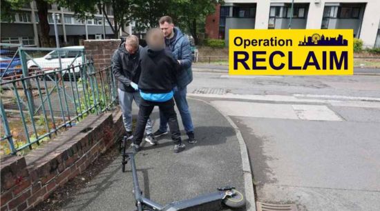 Operation Reclaim: Suspected dealer arrested with 50 wraps of heroin in Sneinton Market patrol