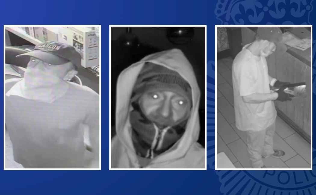 CCTV image of burglary suspect police wish to trace
