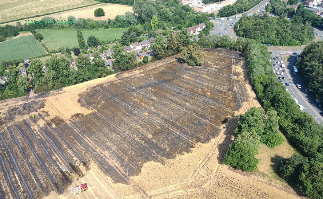 damage caused to field