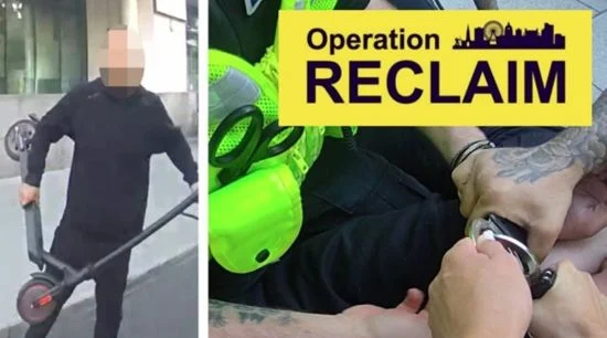 Operation Reclaim: Suspect in court after e-scooter incident