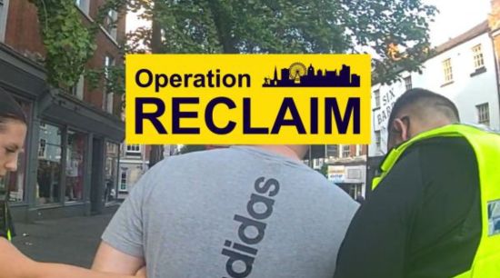 Operation Reclaim: Suspect in custody after man is glassed in the head outside Nottingham pub