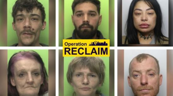 Operation Reclaim: Images released of 'most wanted' in Nottingham city centre