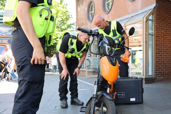 City centre clampdown on illegal e-bikes to be rolled out in Mansfield Op Wrangel 13072026 (7).jpg