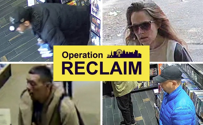 Op Reclaim shoplifters have been jailed