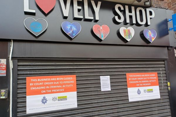Lenton shop closed