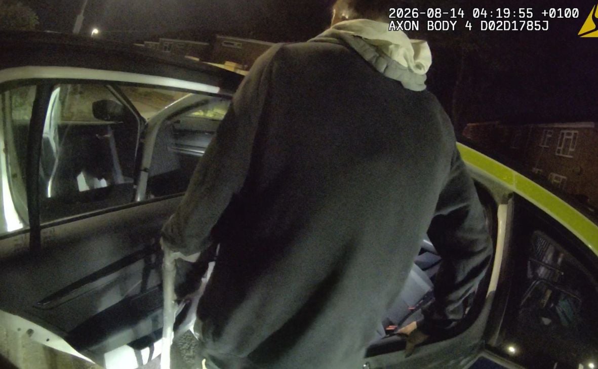 BWV of the arrest being made
