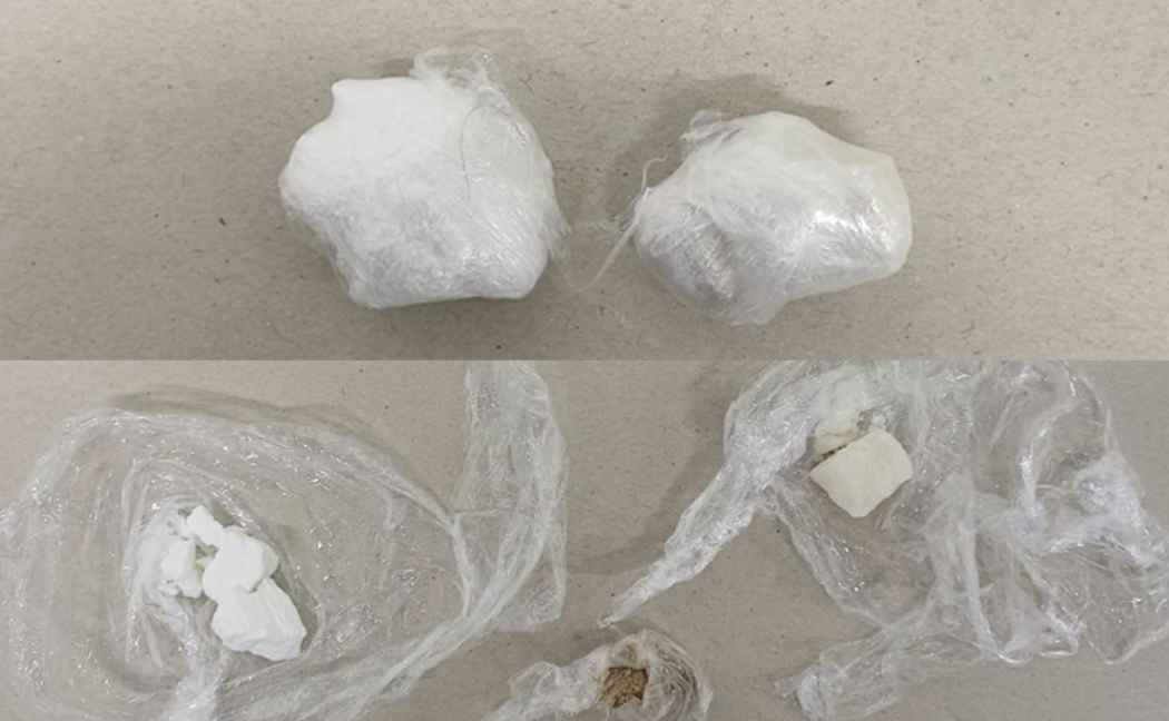 Wraps of Class A drugs