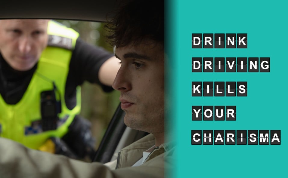 drink driving kills your charisma