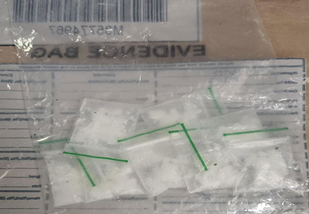 An amount of Class A drugs were seized