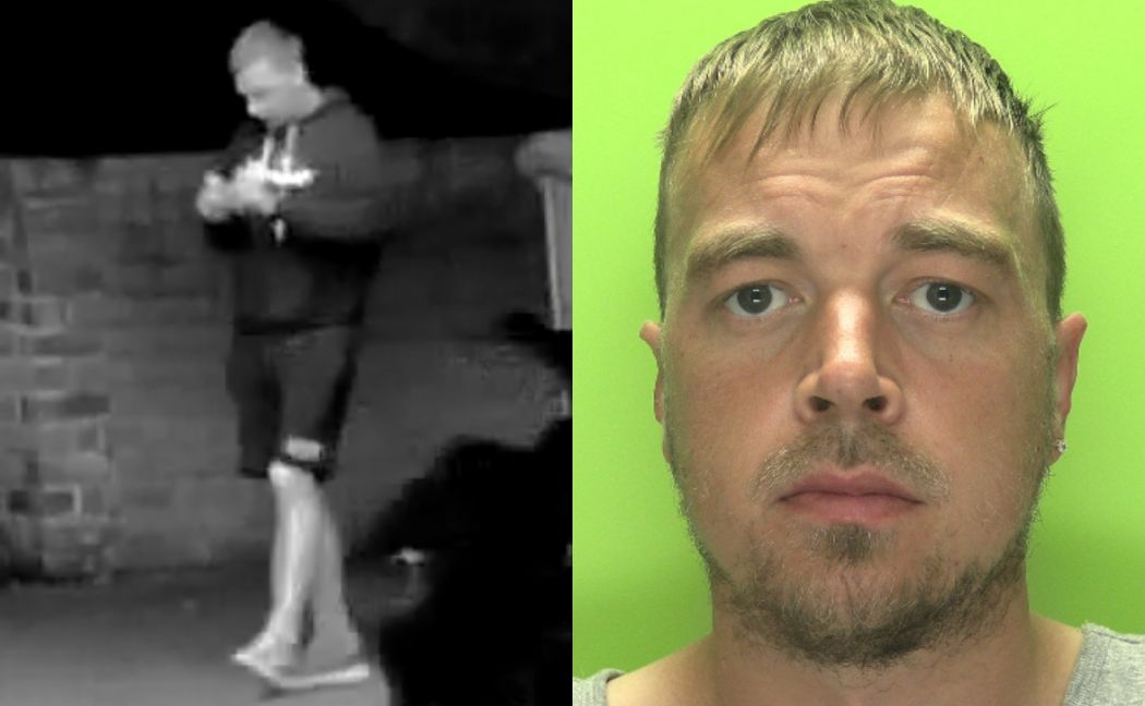 Jake Sykes was captured on CCTV moments before the theft