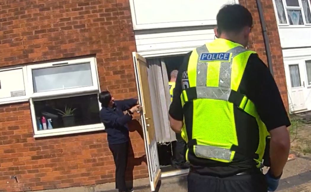Officers have closed six addresses linked to ASB
