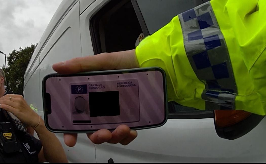 fake licence seized
