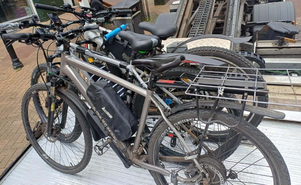 bikes seized in Mansfield