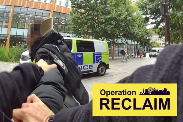 Op Reclaim arrest