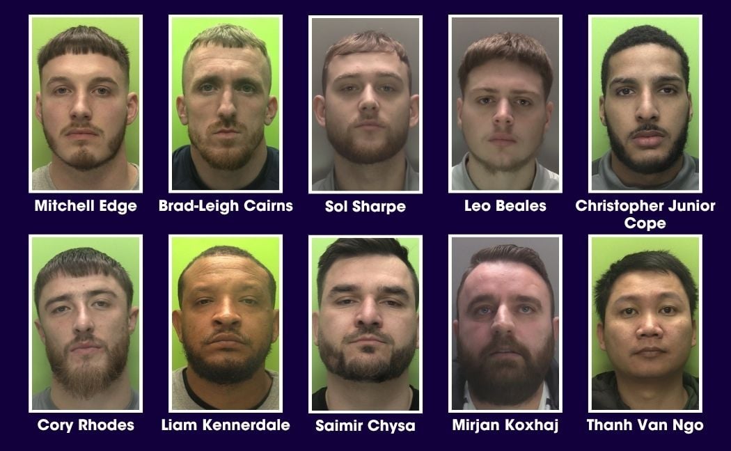 Jail for drugs gang who used drones, hidden cameras and trackers to ...