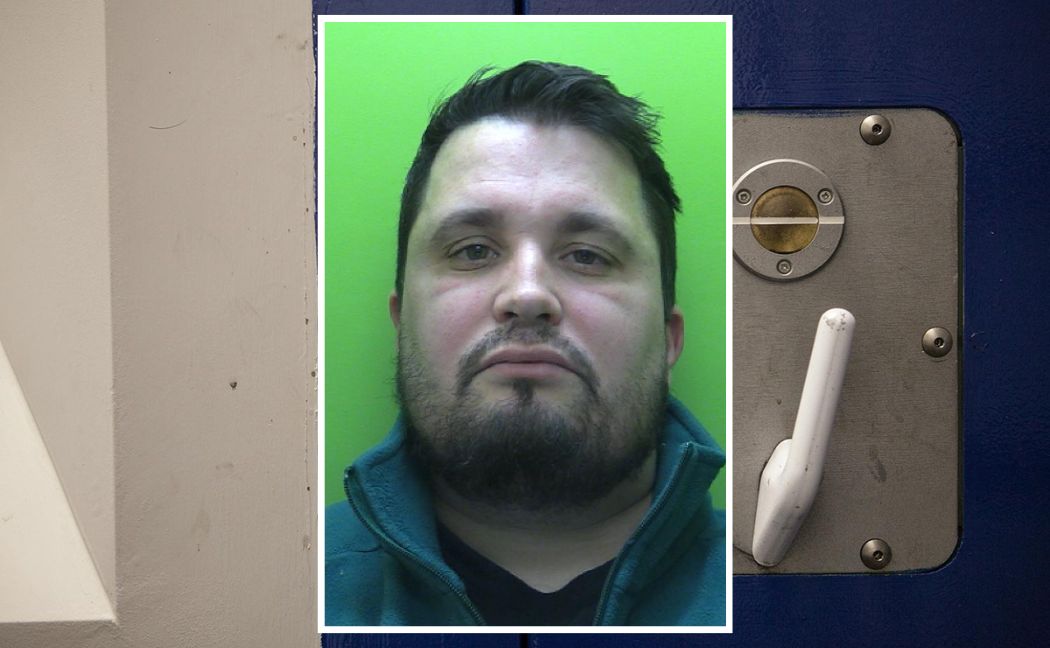 Hall's mugshot