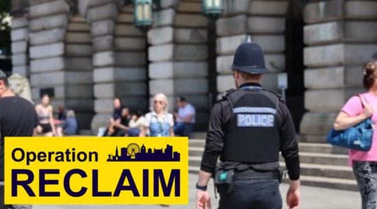 Operation Reclaim: Man charged after officers find knife hidden in sock