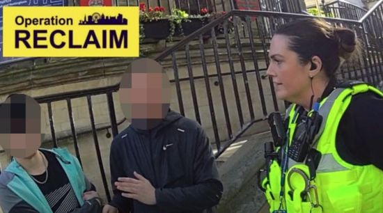 'Go now!' Dealer encouraged to flee as police interrupt drugs deal