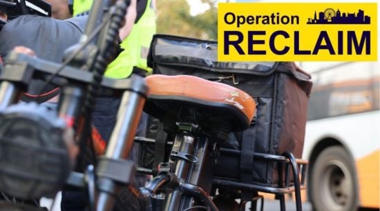 Officers seize more than 100 illegal e-bikes as crackdown expands