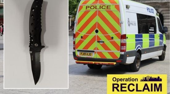 Operation Reclaim: Police seize pocket knife after disturbance at city centre pub